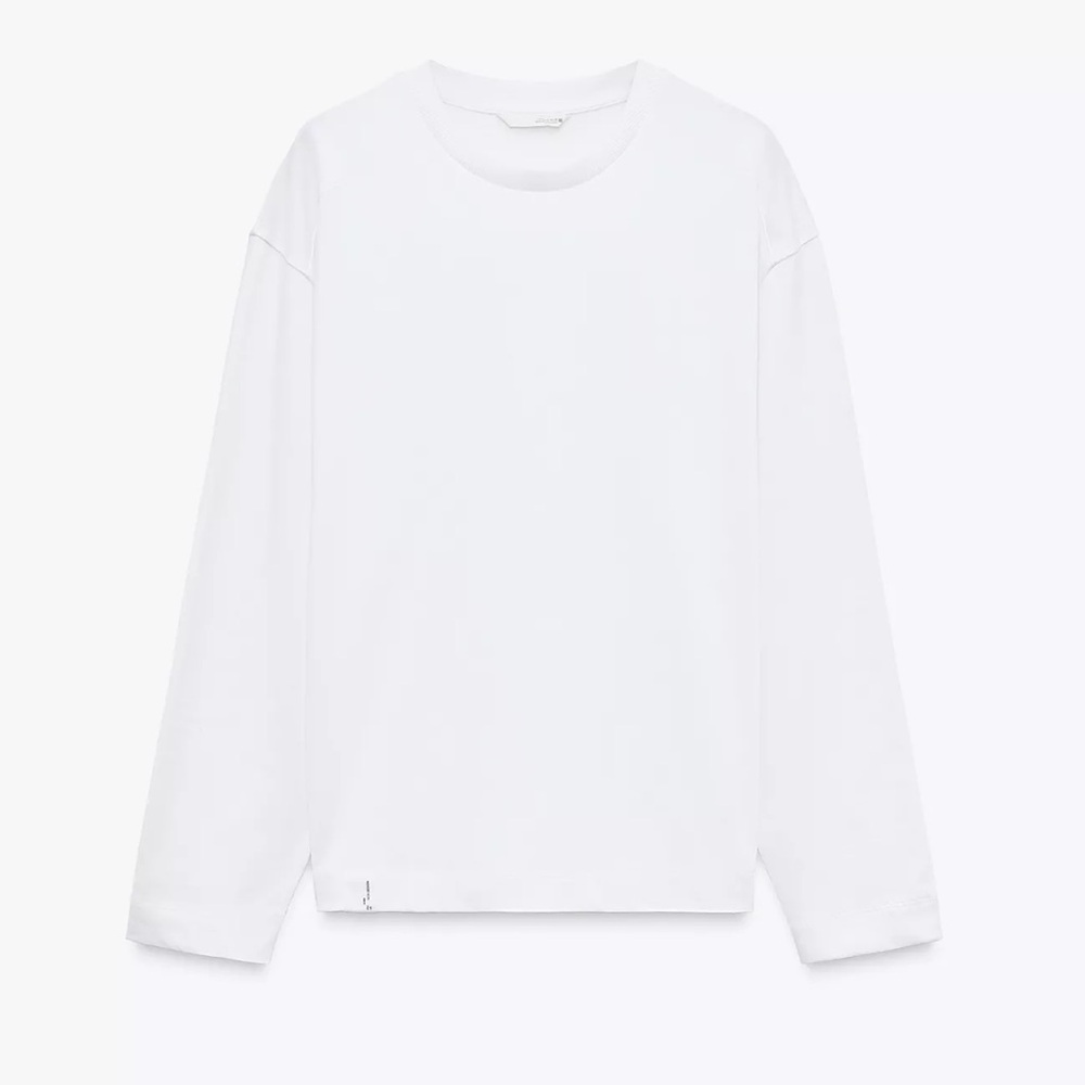 Zara label t shirt